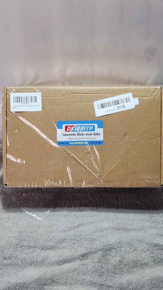 DKIBBITH concrete hole saw kit