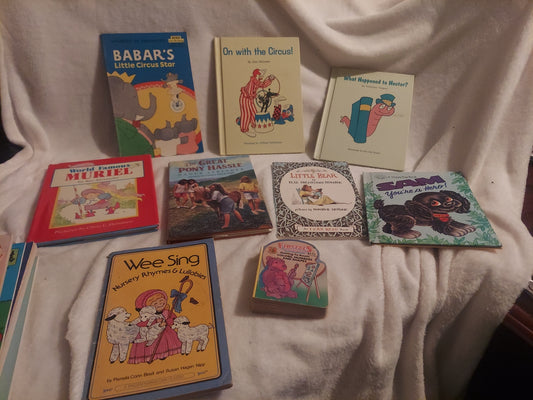 Vintage childrens books