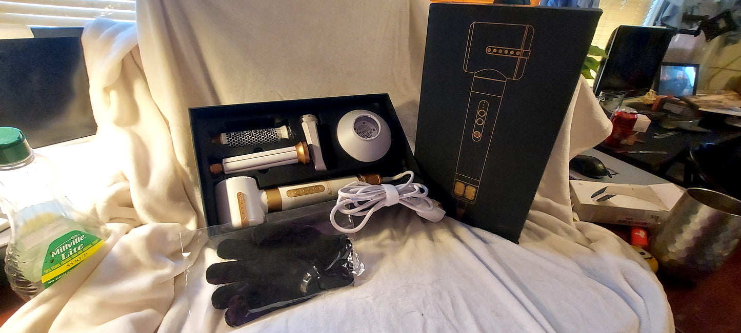 Vocoste Haor dryer brush, 7 in 1 styling tools, 1400w Hot air Brush