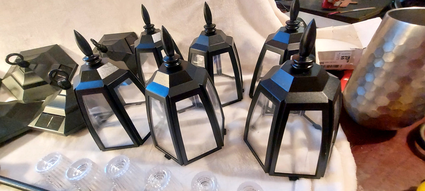 Solar hanging lantern lights